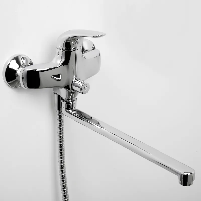 Смеситель для ванны Wasserkraft Rossel 2800 — вид сбоку под углом