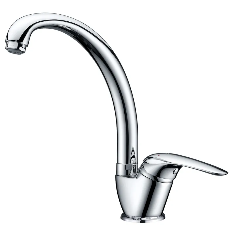 Смеситель для кухни Wasserkraft Rossel 2800 — вид сбоку под углом