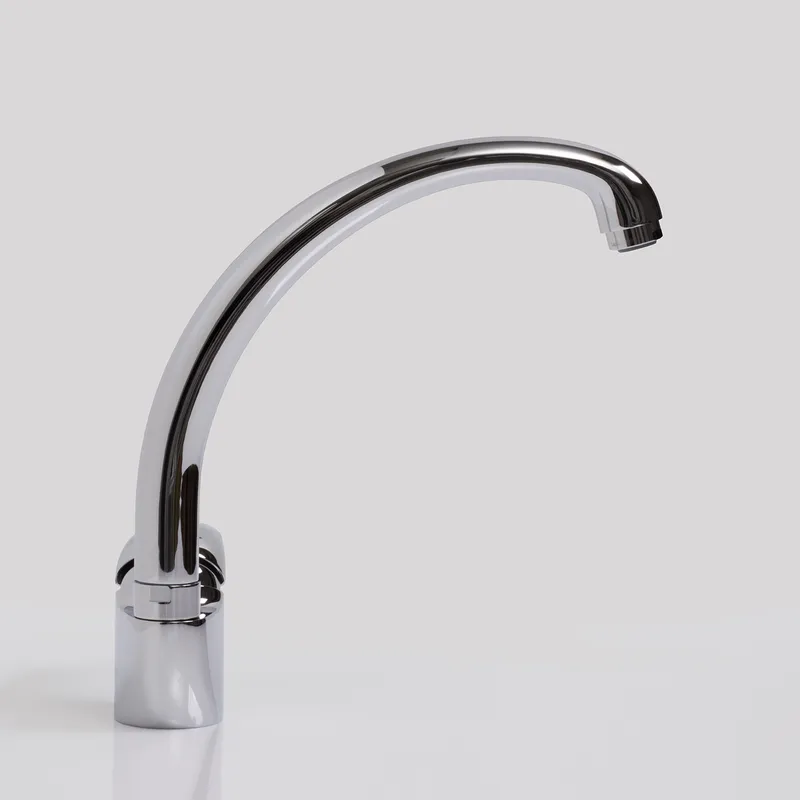 Смеситель для кухни Wasserkraft Rossel 2800 — вид сбоку под углом