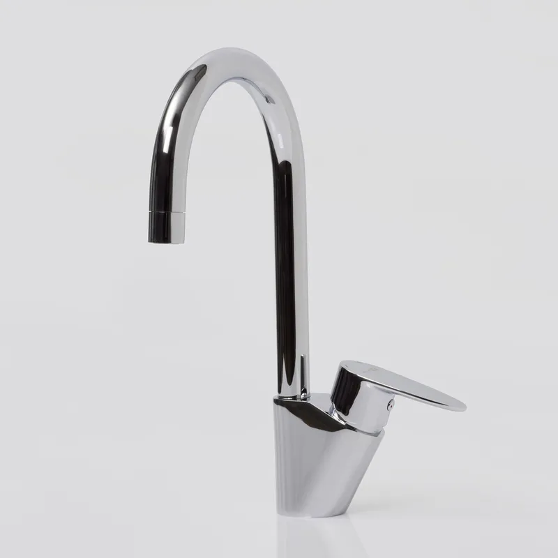 Смеситель для кухни Wasserkraft Leine 3500 — вид сбоку под углом