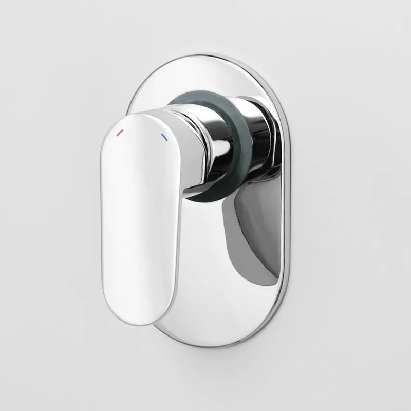 Встроенный смеситель Wasserkraft Donau 5300 для душа — ручка крупным планом