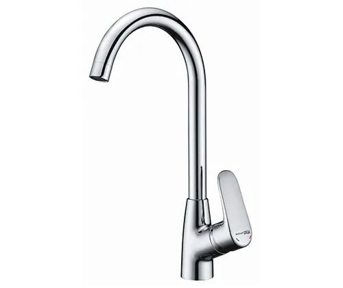 Смеситель для кухни Wasserkraft Vils 5600 — вид сбоку под углом