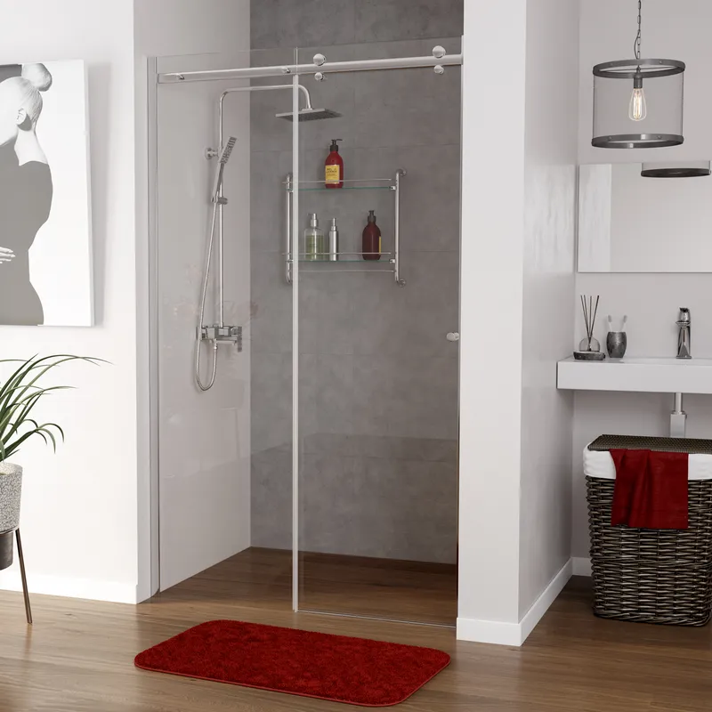 Душевая дверь Wasserkraft Vils 56R 110 см — вид под углом