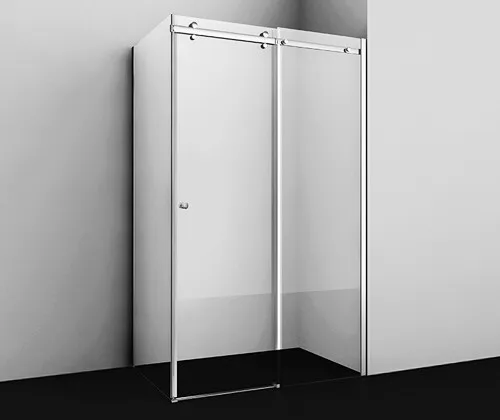 Душевой уголок Wasserkraft Vils 56R 100x80 — стеклянная конструкция под углом