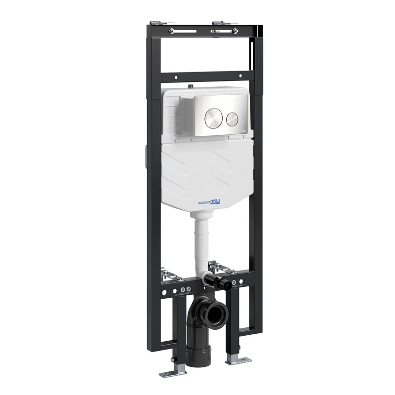 Инсталляция Wasserkraft Dinkel для унитаза — вид спереди на раму