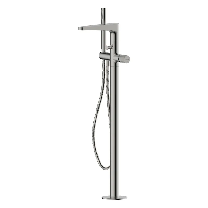 Смеситель для ванны Wasserkraft Tauber 6400 — вид сбоку под углом