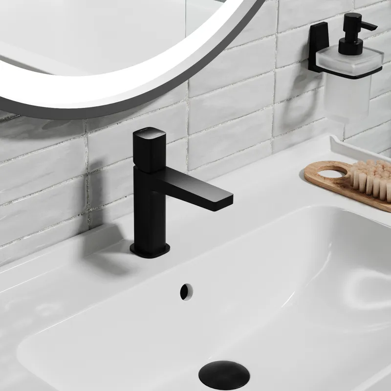 Смеситель для раковины Wasserkraft Nuthe 9100 — вид под углом