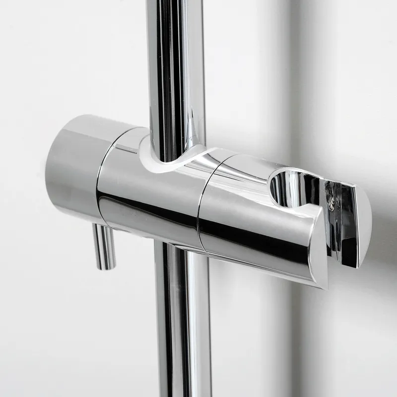 Душевая штанга Wasserkraft с держателем лейки — вертикальный вид сбоку