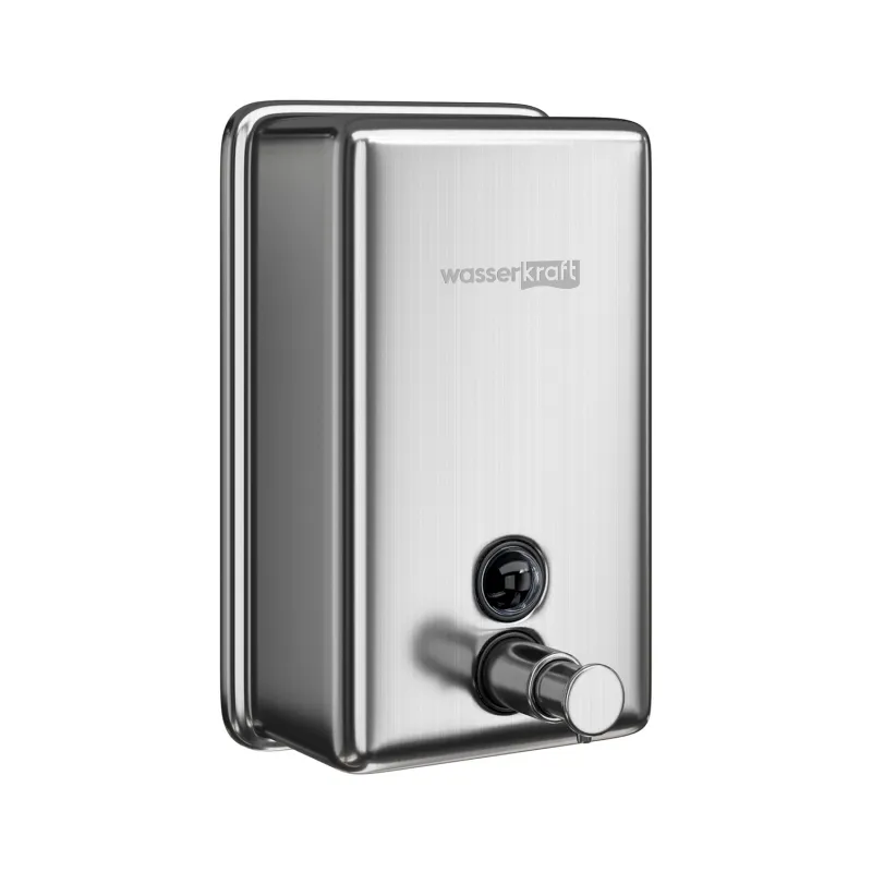 Диспенсер Wasserkraft для жидкого мыла, 1.2 л — вид под углом