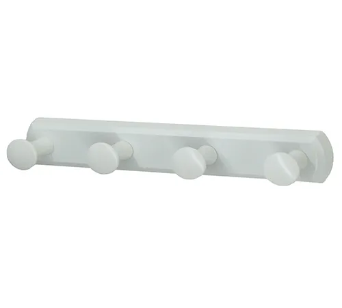 Планка с крючками Wasserkraft Kammel K-8300WHITE, 24 см — вид под углом