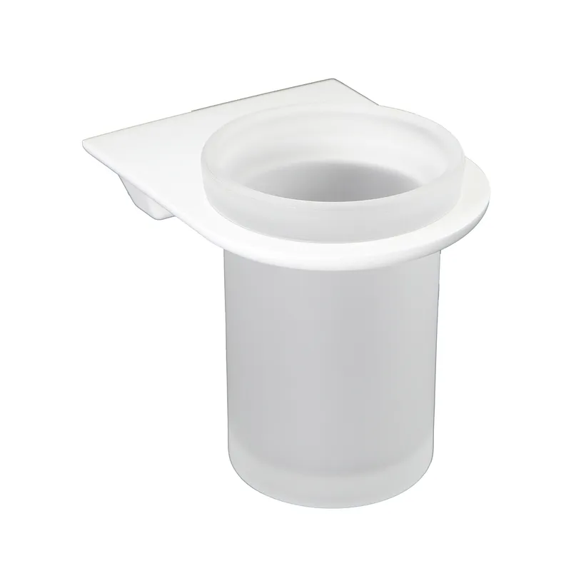 Стакан Wasserkraft Kammel K-8300White для зубных щеток — вид под углом