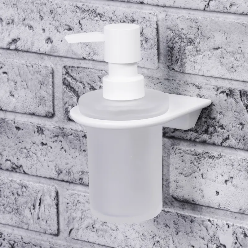 Дозатор Wasserkraft Kammel K-8300White для жидкого мыла — вид под углом