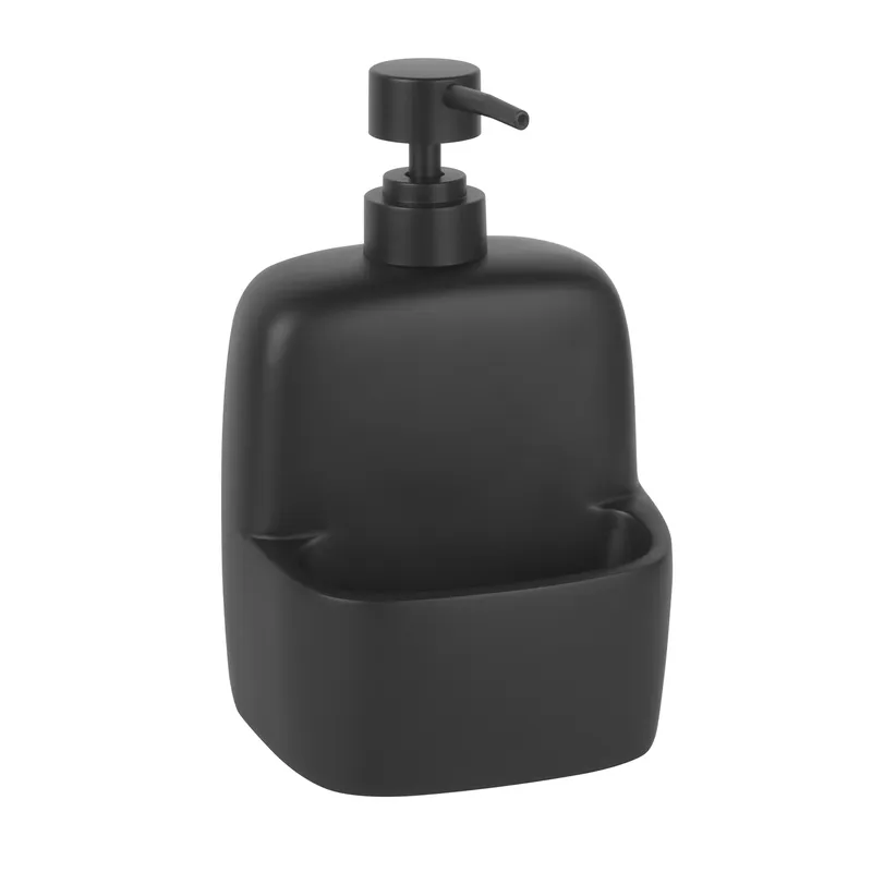 Дозатор Wasserkraft с емкостью для губки — вид спереди