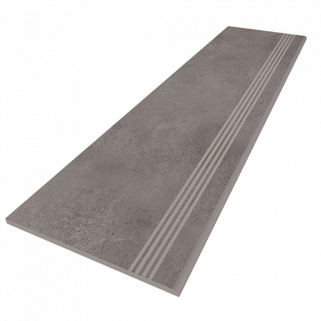 Ступень Estima Traffic dark grey, TF03 30x120, неполированная с насечками