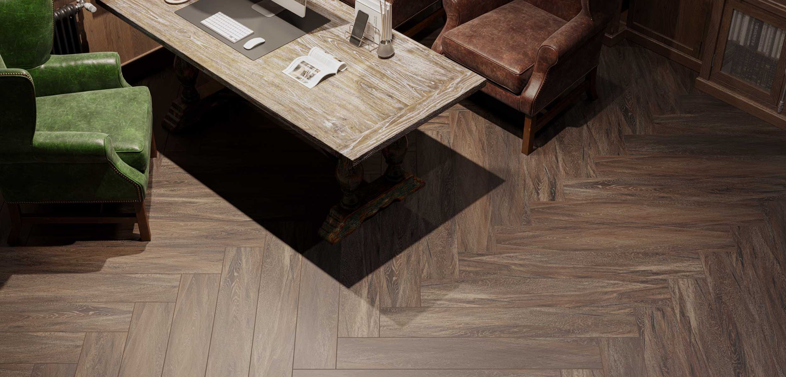 Ступень Estima Brigantina wenge, BG05 33x120 + подступенок 14.5x120, неполированный, бортик без насечек