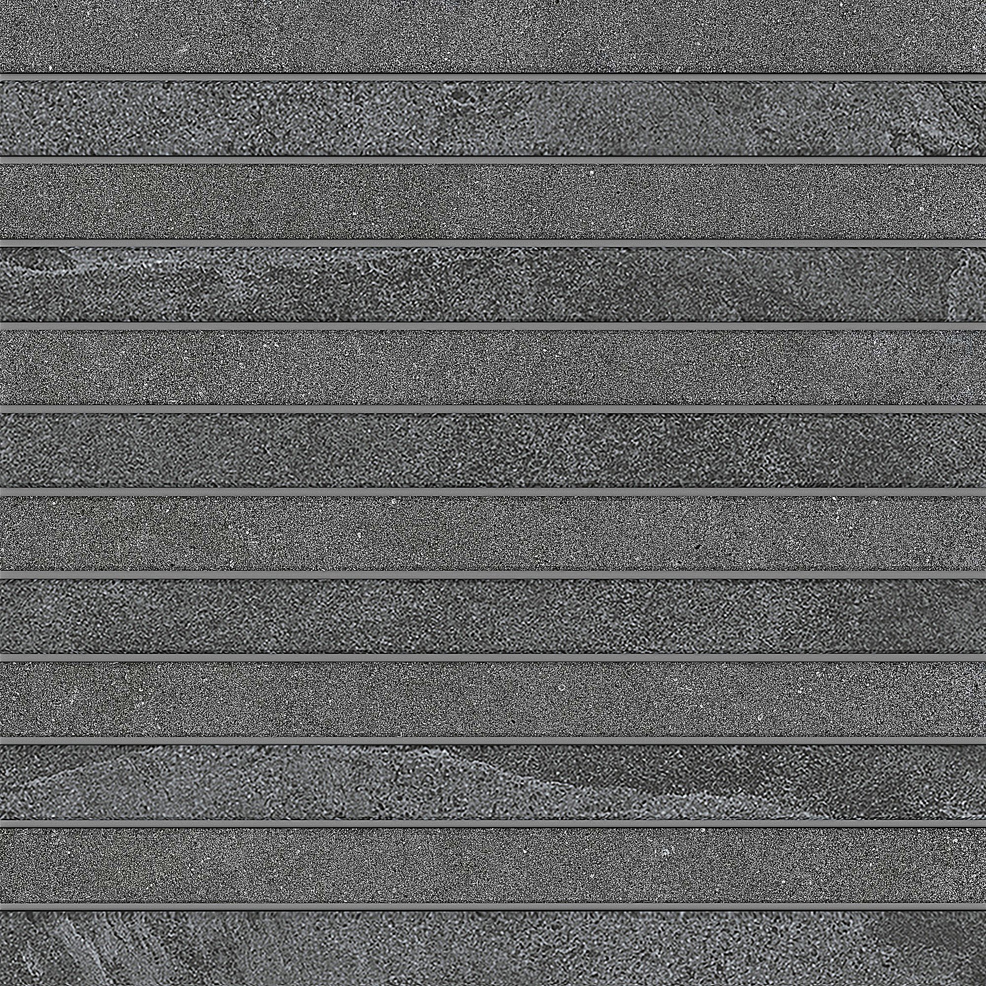 Мозаика Estima Terra anthracite, LN03/TE03 Fascia 30x30, неполированная
