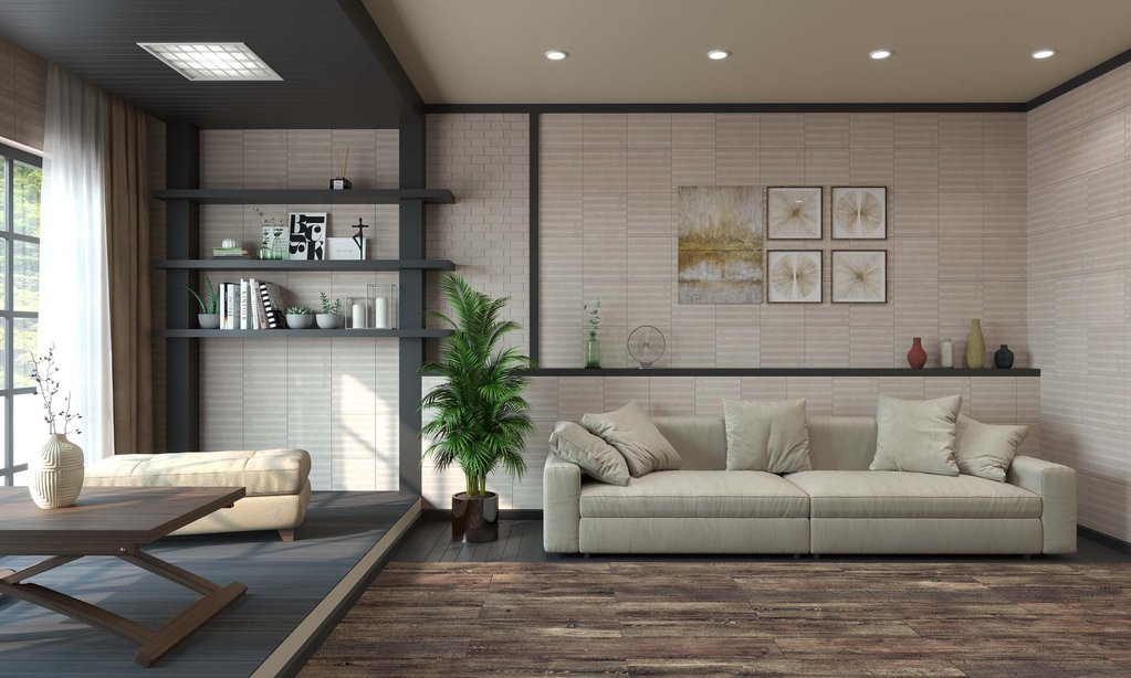 Ступень Estima Terra beige, TE01 30x120, неполированная с насечками