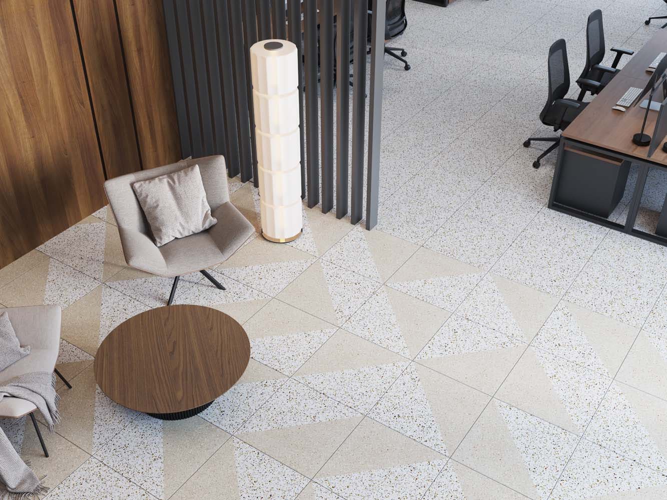 Керамический гранит Estima Cosmos white, CM00 60x60x10, неполированный ректификат