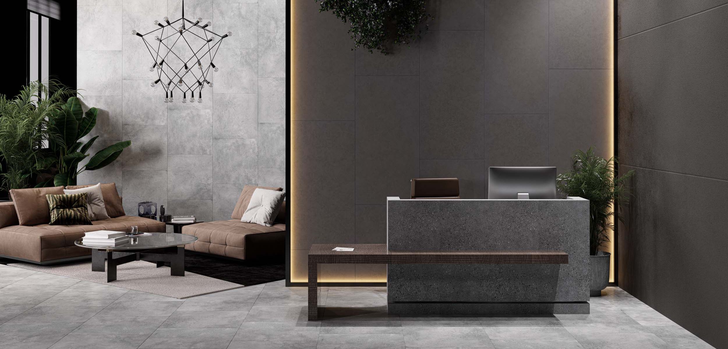 Керамический гранит Estima Traffic dark grey, TF03 80x160x11, неполированный ректификат