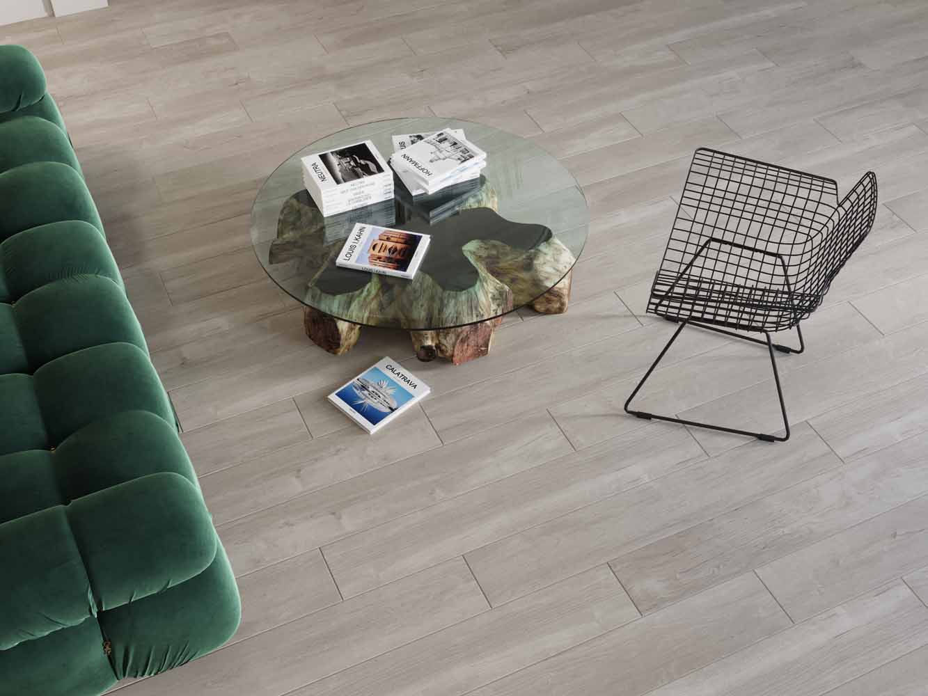 Керамический гранит Estima Miramare grey, SF03 19,4х120х10, неполированный ректификат