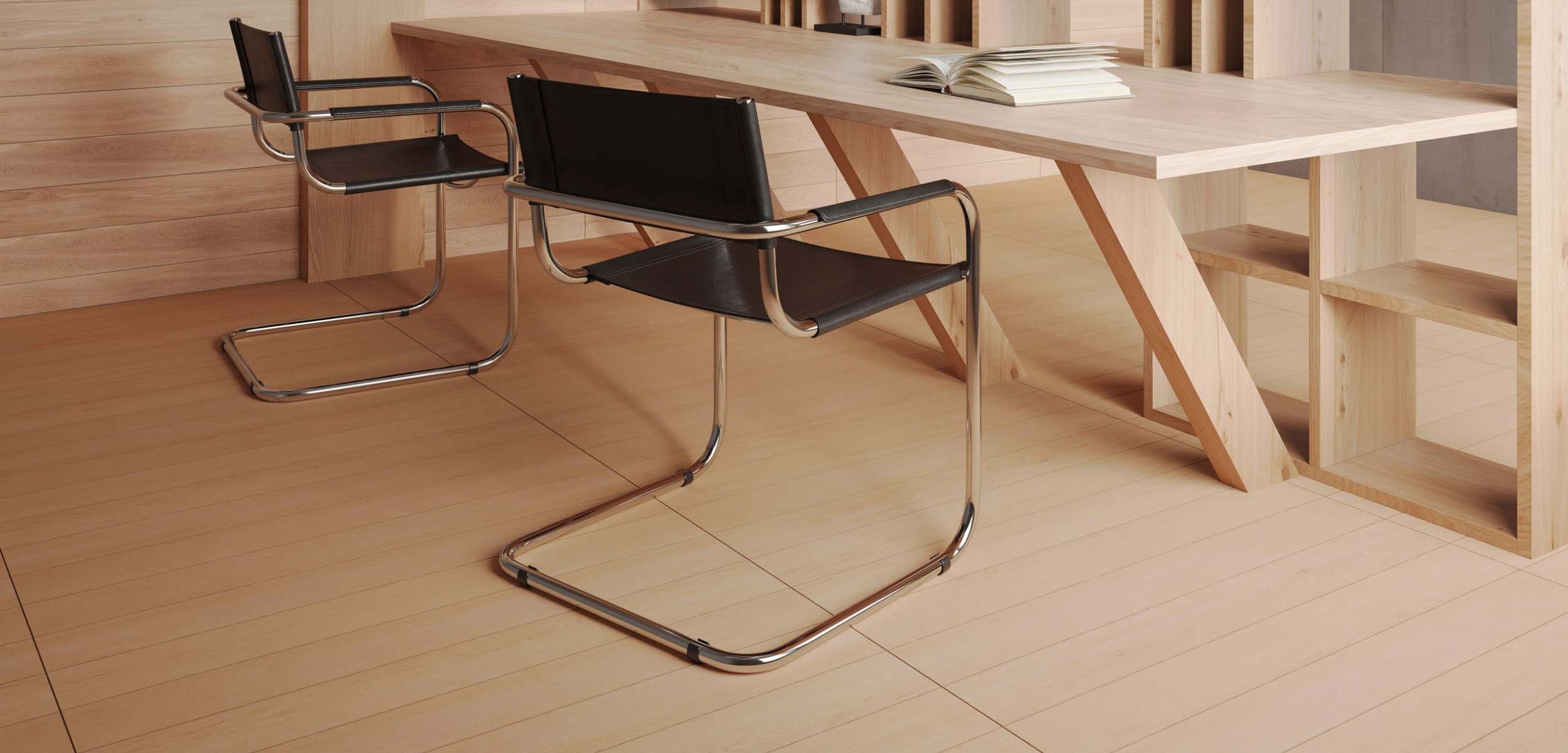 Керамический гранит Estima Classic Wood honey oak, CW04 19,4х120х10 неполированный ректификат