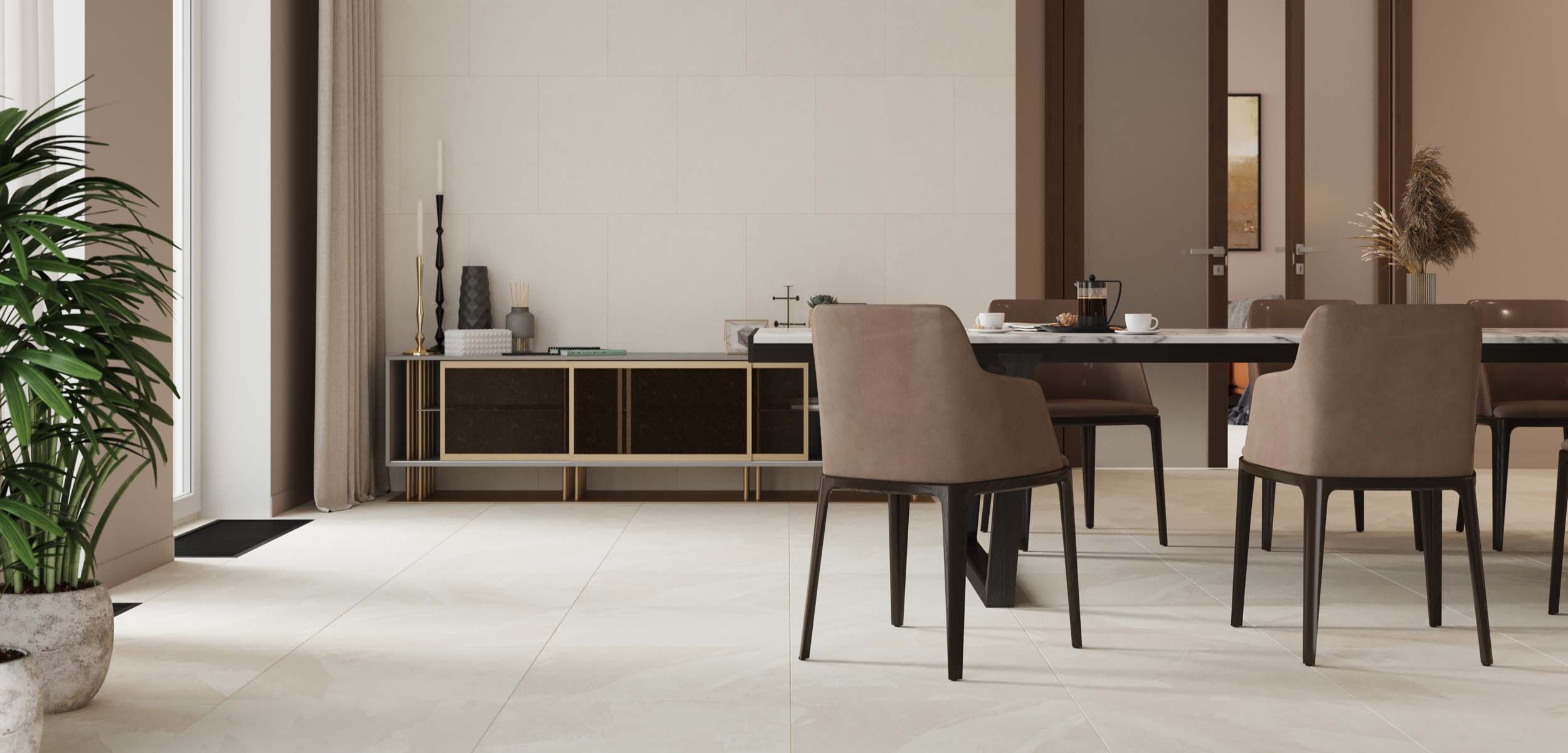 Плинтус Estima Luna white, LN00 7x60, неполированный