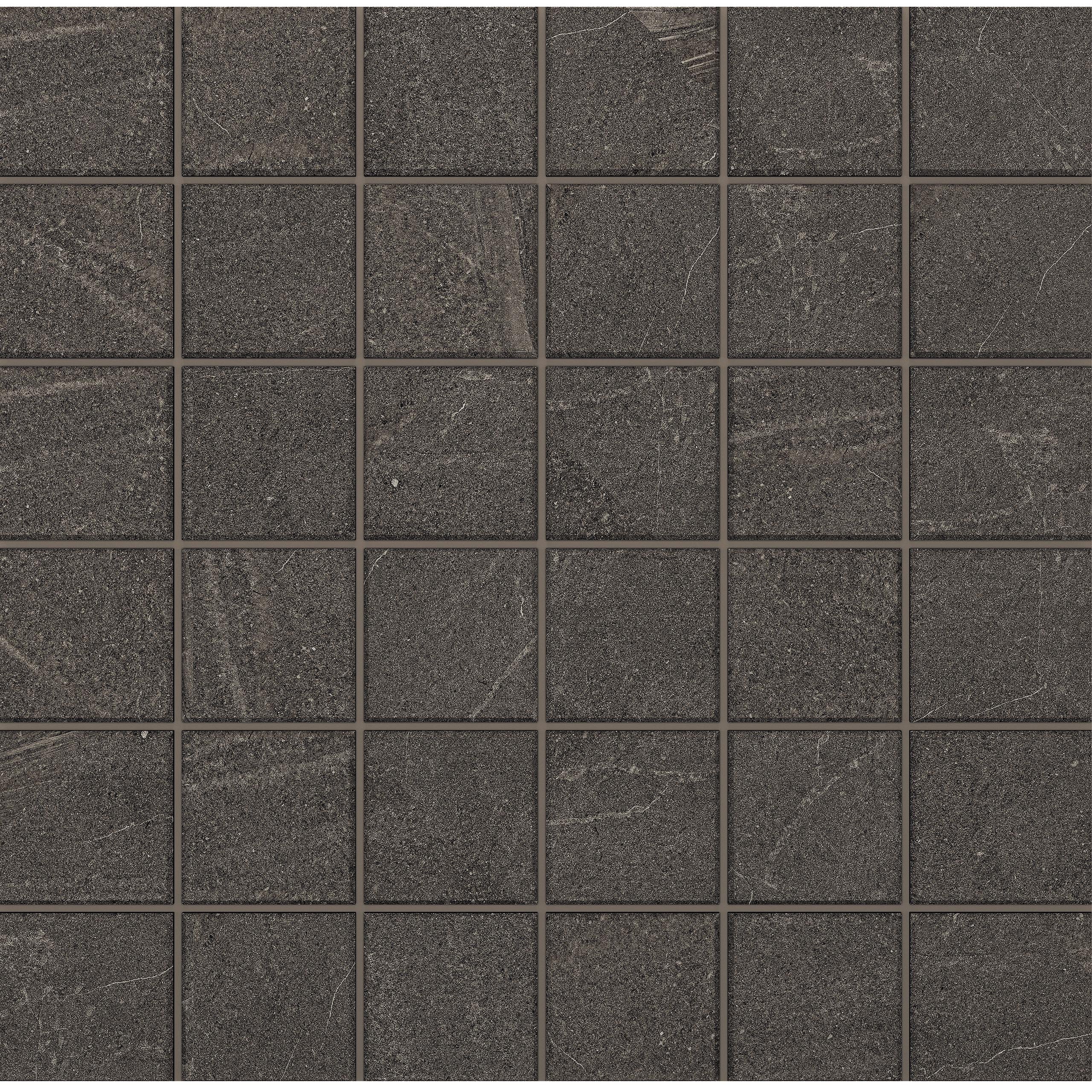 Мозаика Estima Gabbro anthracite, GB03 5х5 30x30, неполированная