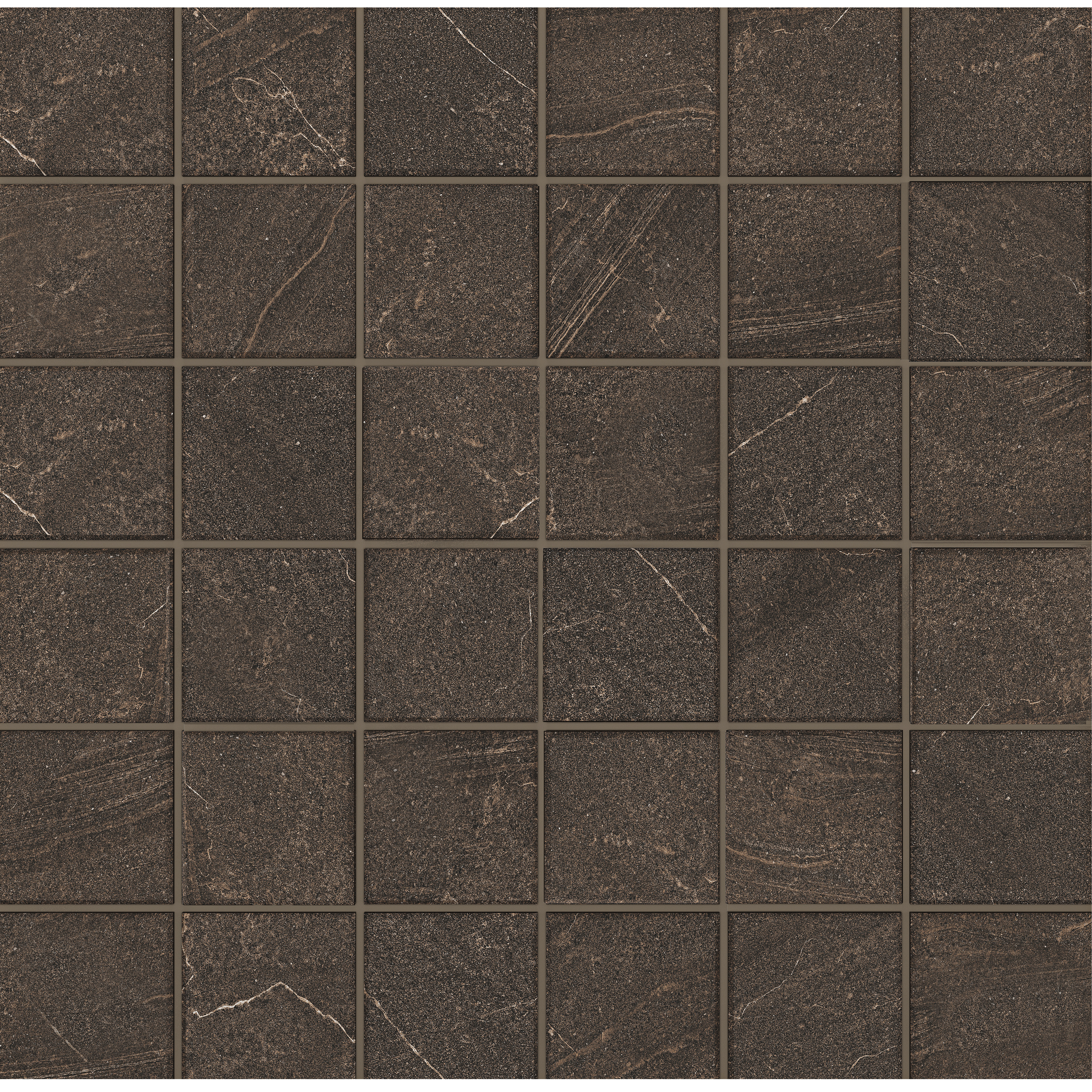 Мозаика Estima Gabbro brown GB04 5х5 30x30, неполированная