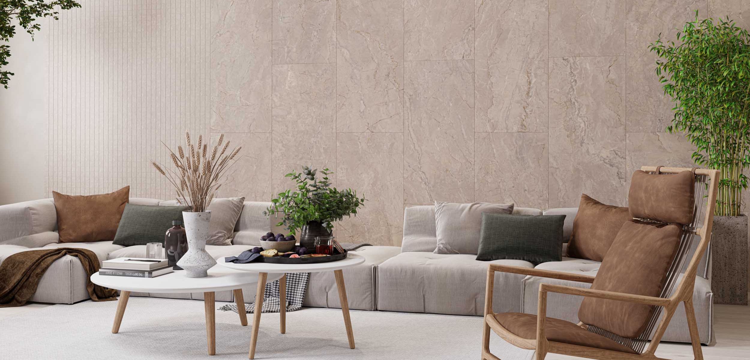 Керамический гранит Estima Bernini beige, BR02 60x120x10, полированный