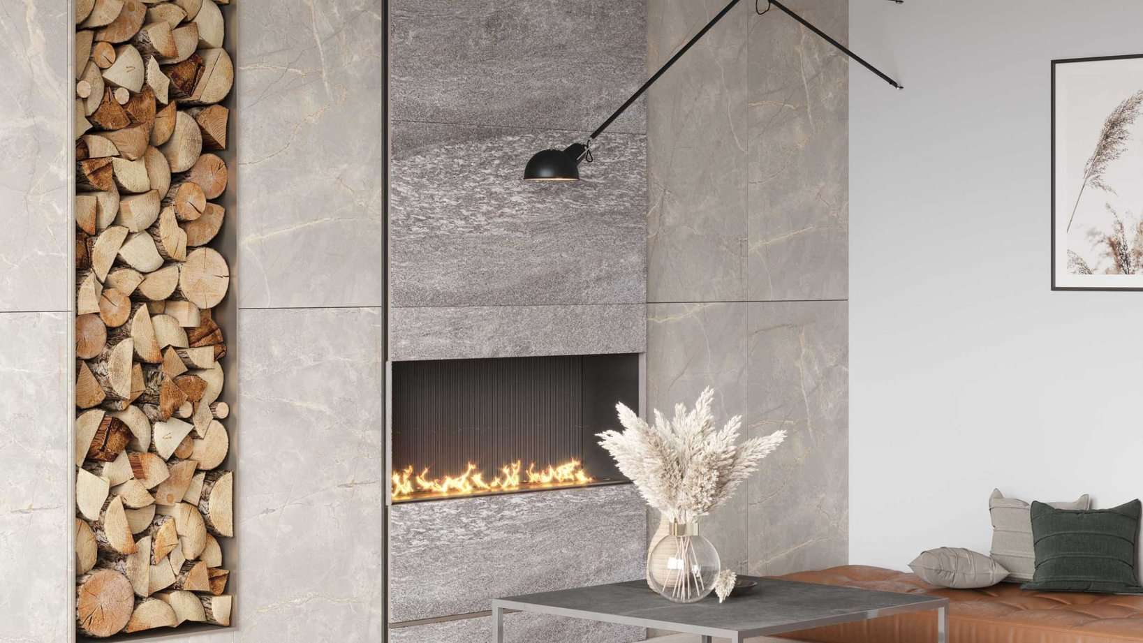 Керамический гранит Estima Bernini grey, BR03 60x120x10, полированный
