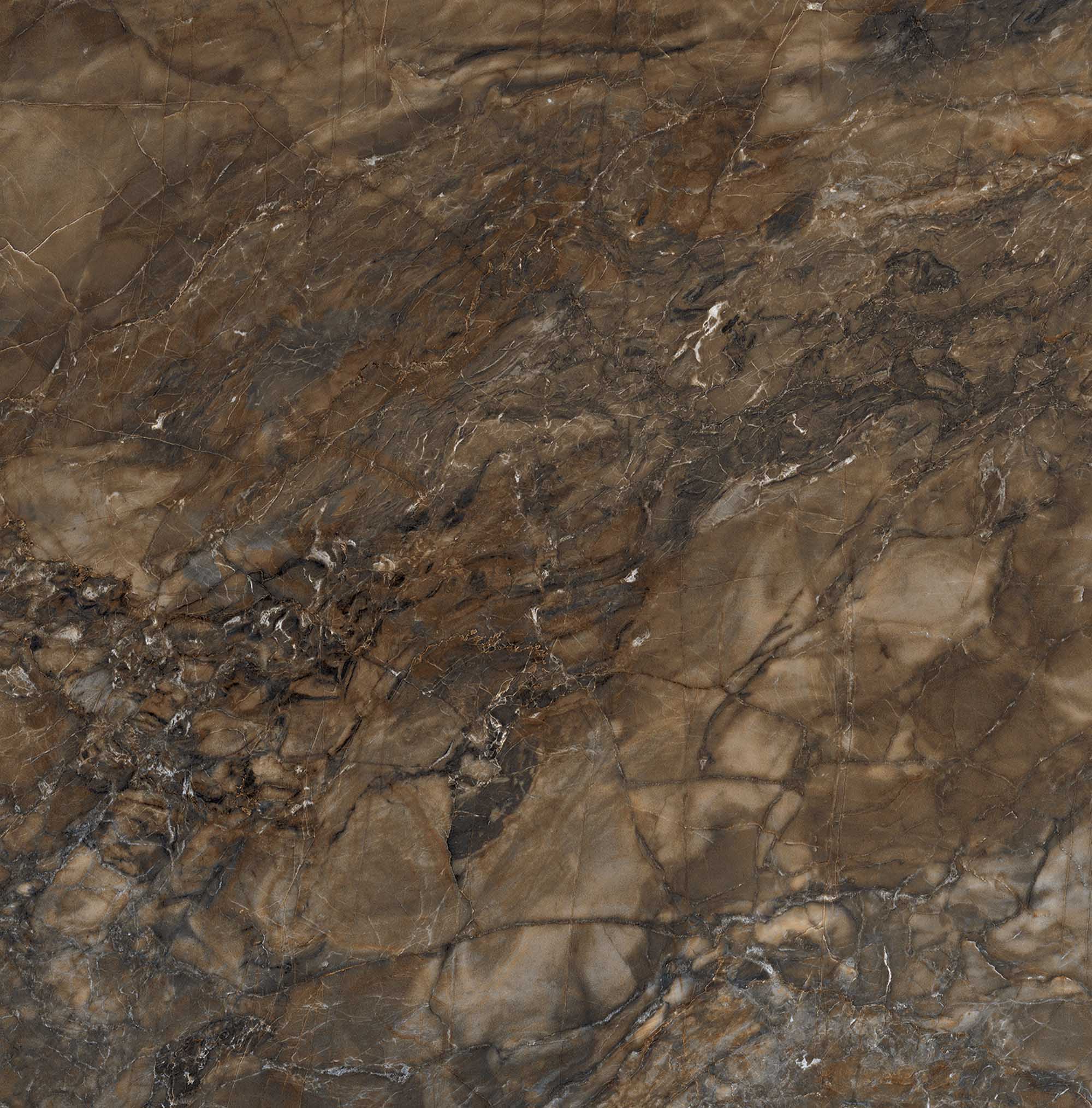 Керамический гранит Estima Bernini dark brown, BR04 80x80x11, неполированный ректификат