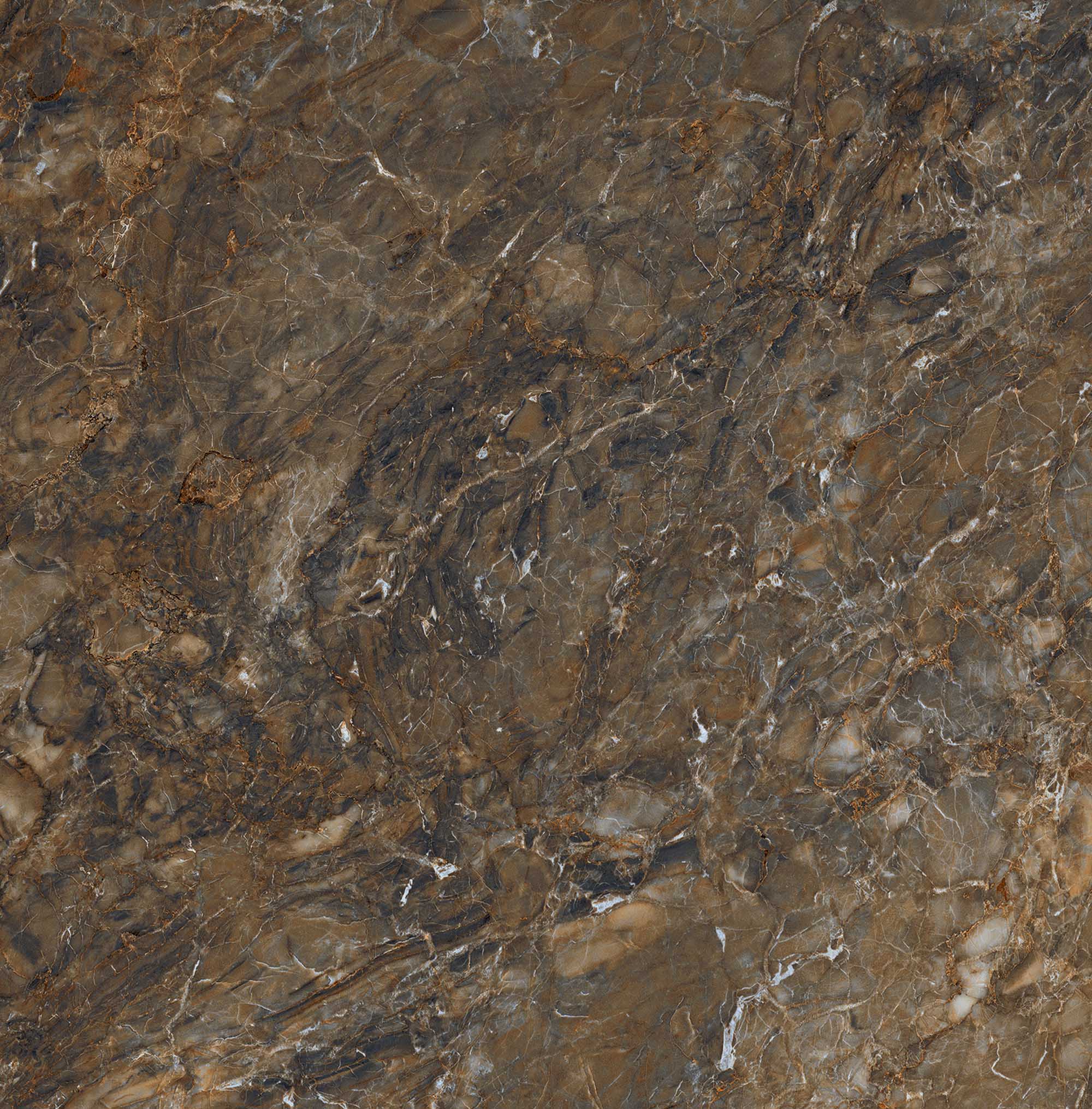 Керамический гранит Estima Bernini dark brown, BR04 80x80x11, неполированный ректификат