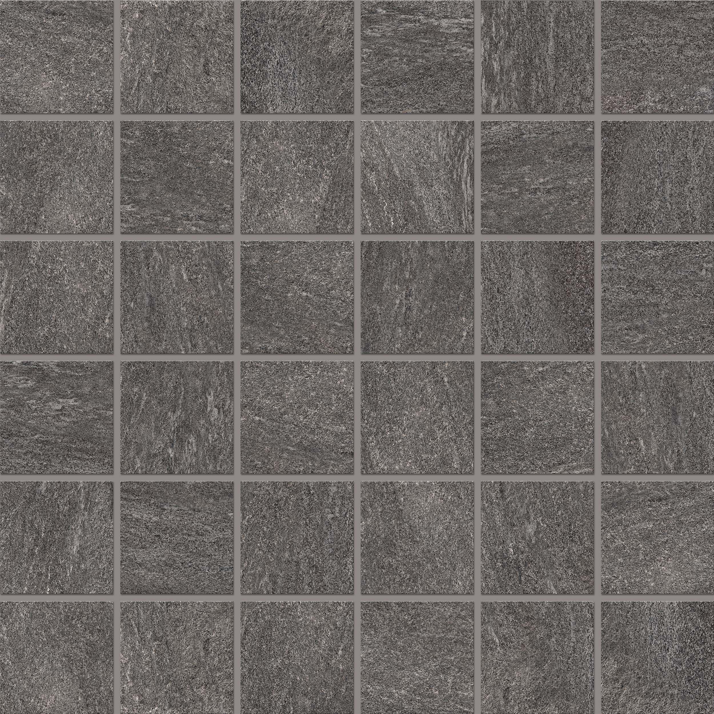 Мозаика Estima Tramontana anthracite, TN02 5х5 30x30, неполированная