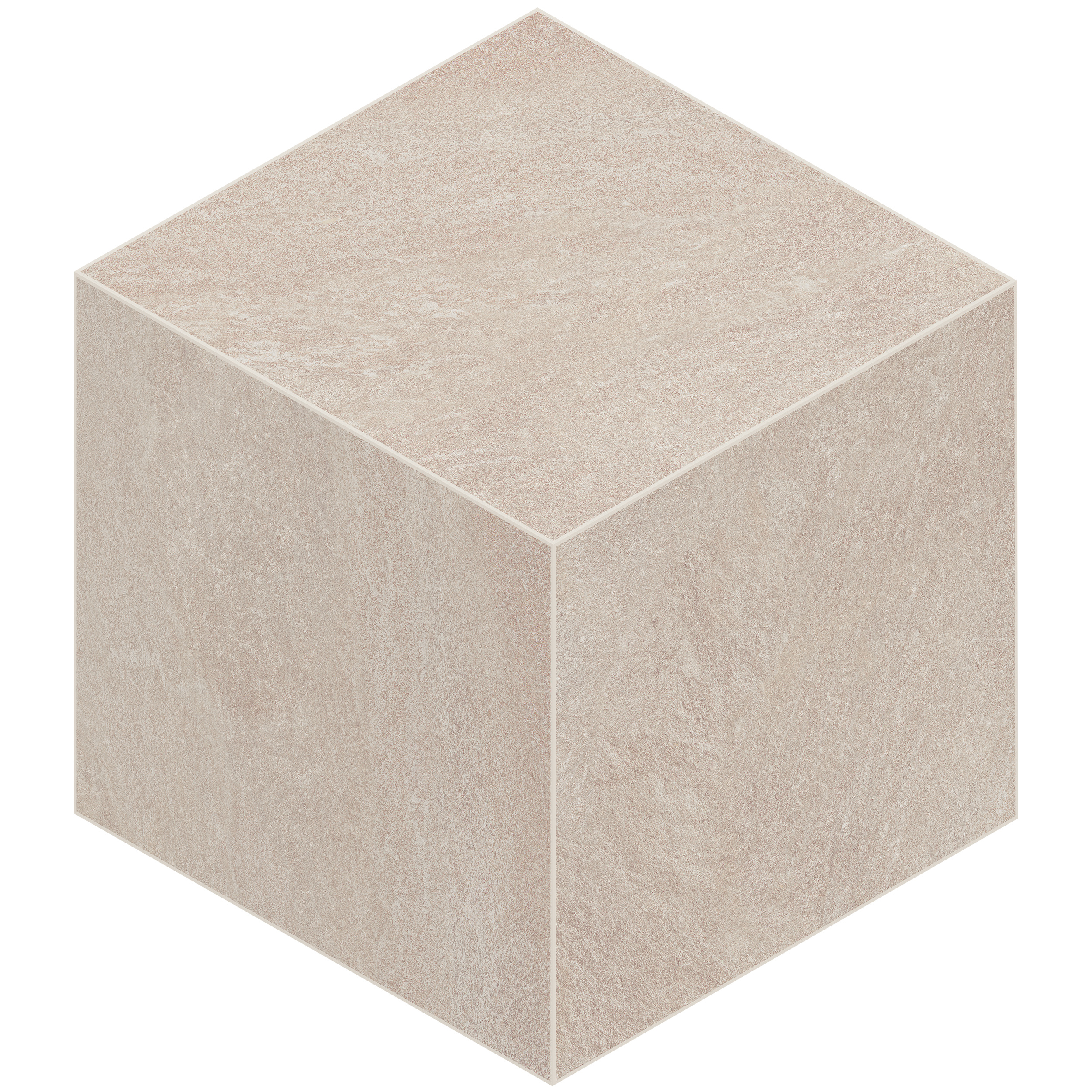 Мозаика Estima Tramontana Ivory, TN00 Cube 29x25, неполированная
