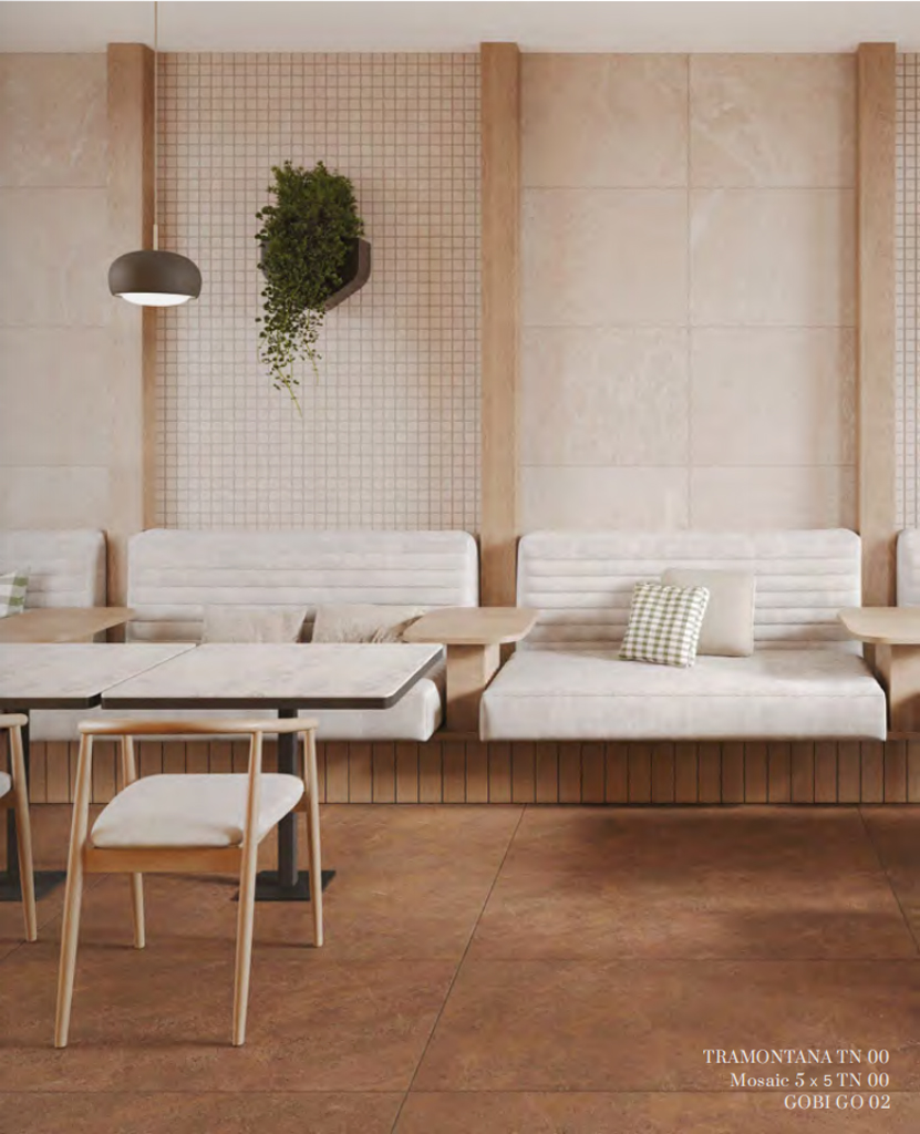 Мозаика Estima Tramontana Ivory, TN00 Cube 29x25, неполированная