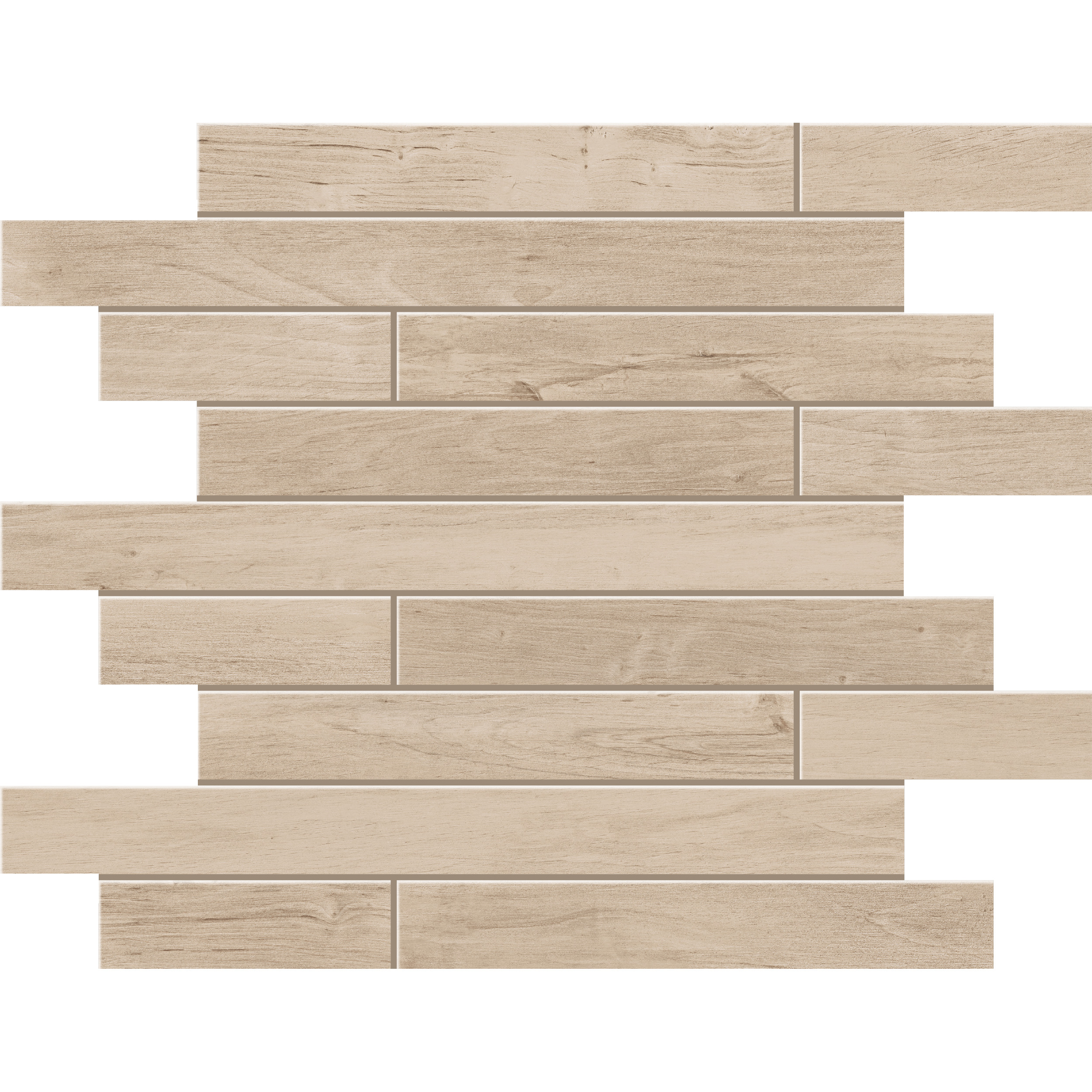 Мозаика Estima Soft Wood сreamy, SF02 Muretto 30x35, неполированная