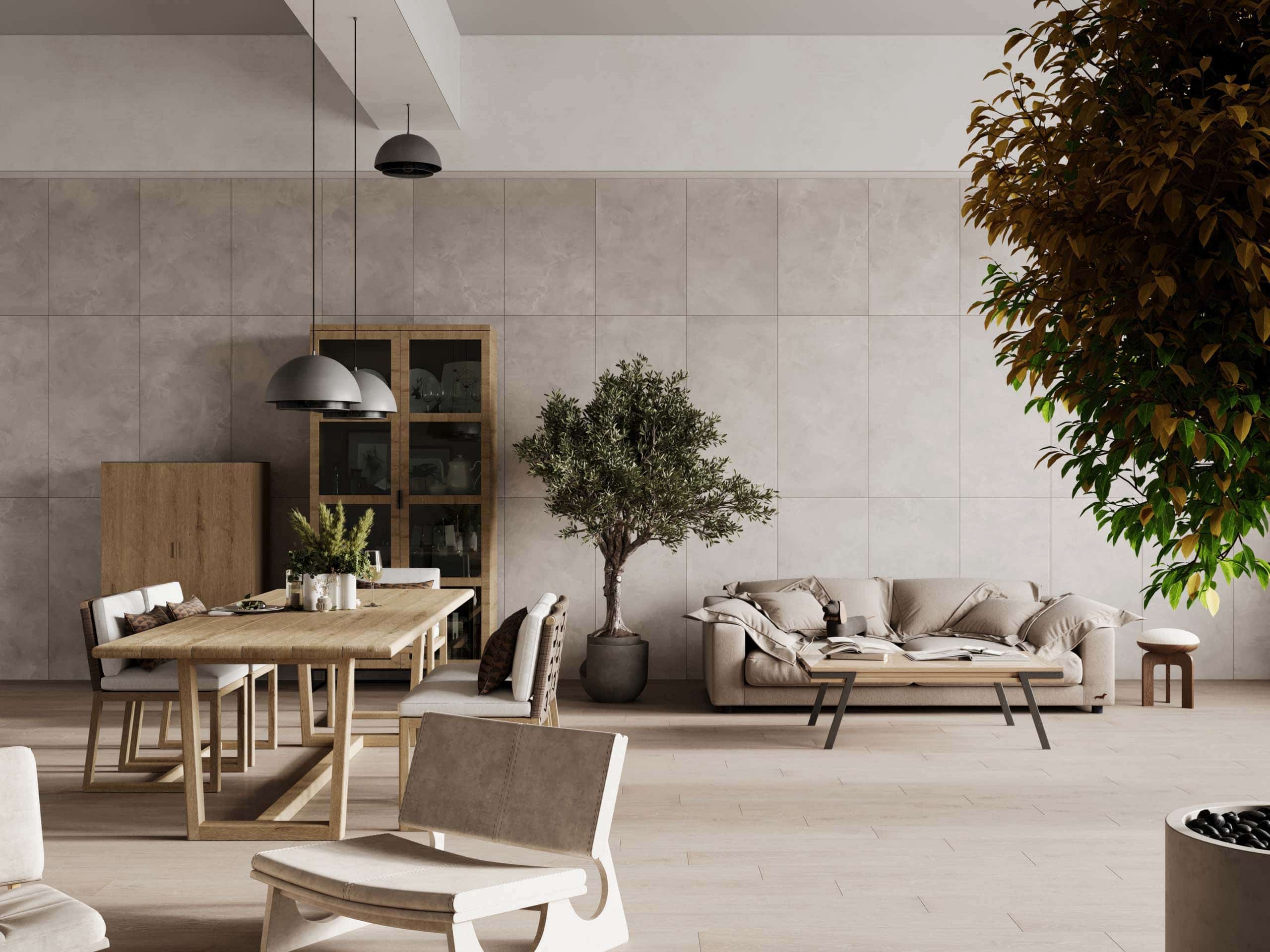Керамический гранит Estima Graffito light grey, GF01 60x120x10, неполированный ректификат
