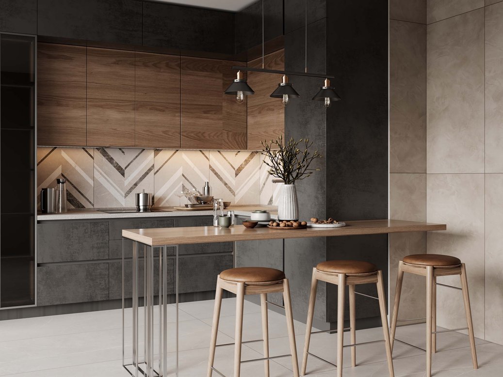 Керамический гранит Estima Graffito light beige, GF02 60x120x10, неполированный ректификат