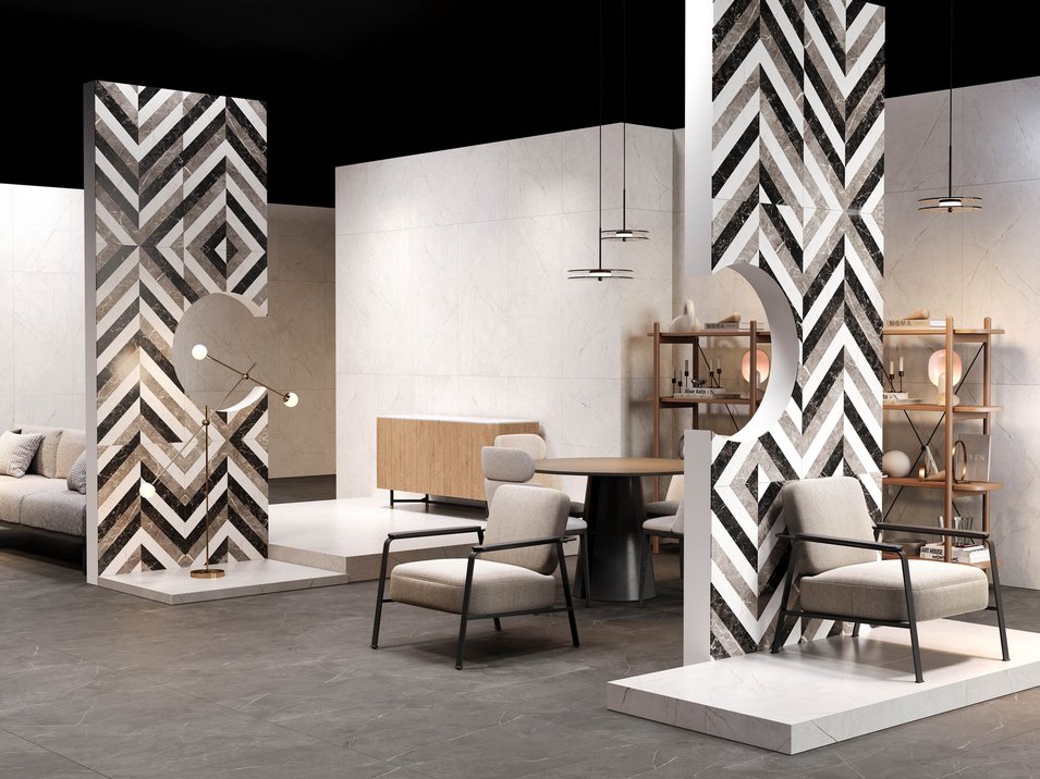 Керамический гранит Estima Nolana white, NL00 60x60x10, неполированный ректификат