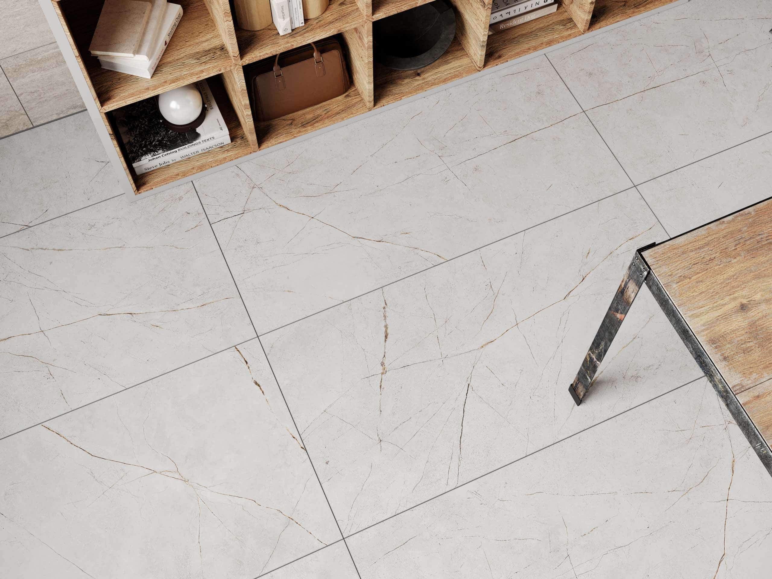 Керамический гранит Estima Nolana white, NL00 60x60x10, неполированный ректификат