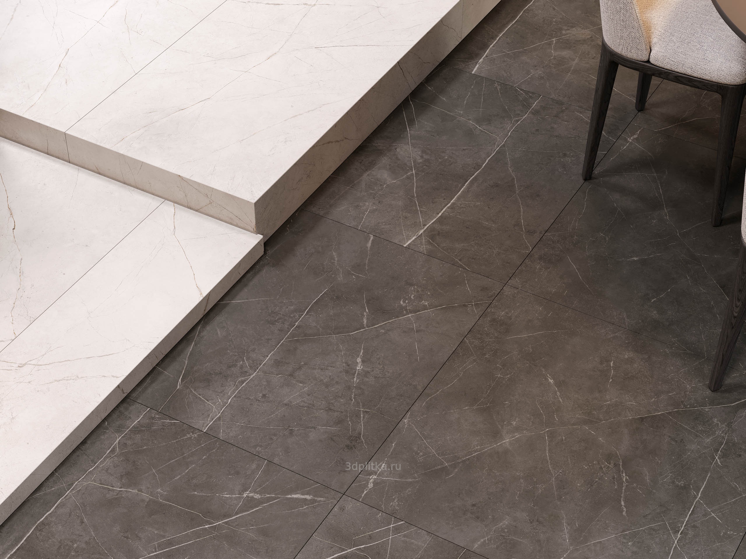 Керамический гранит Estima Nolana light grey, NL02 80x80x11, неполированный ректификат