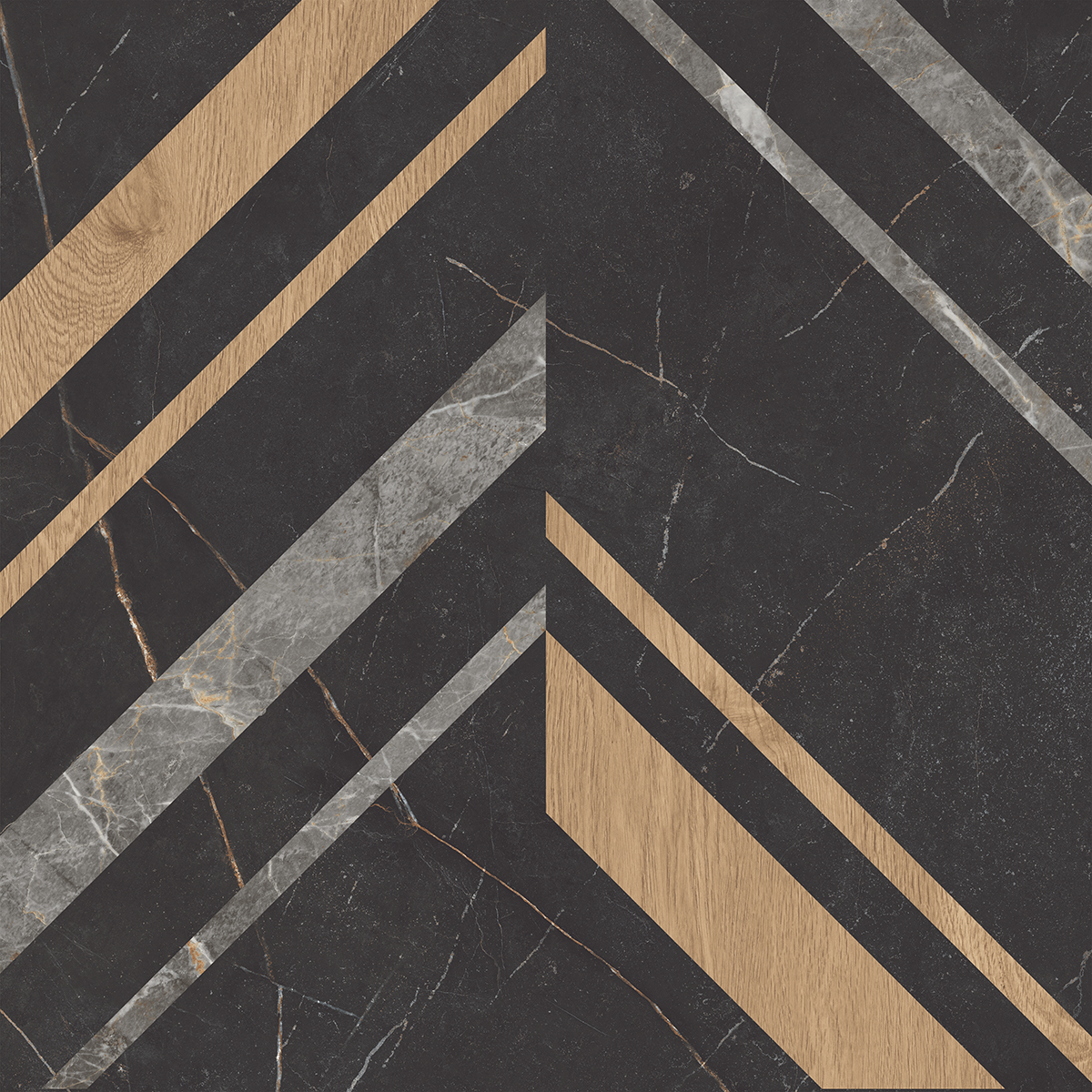 Керамический гранит Estima Improve black, IM03 60x60x10, неполированный, ректификат