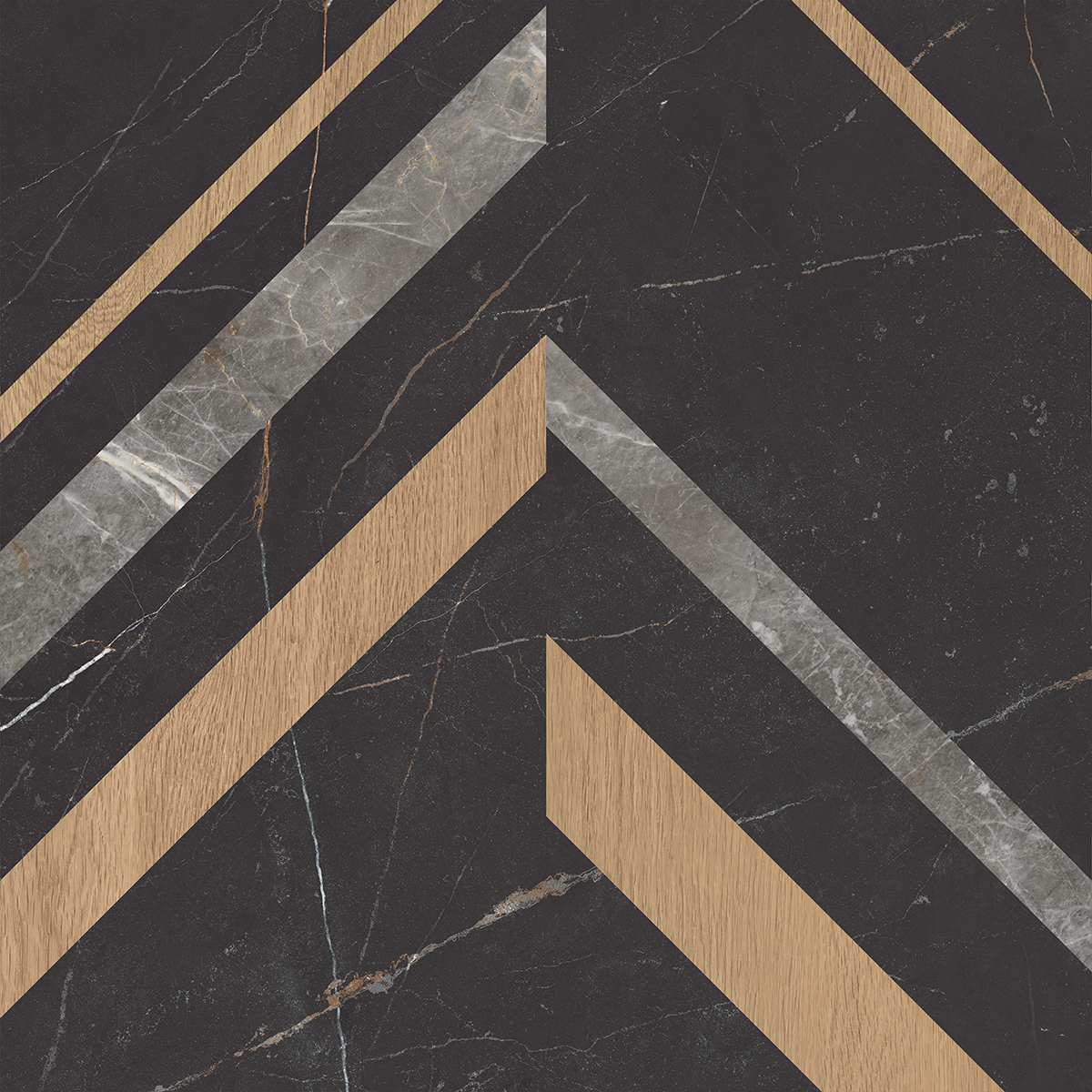 Керамический гранит Estima Improve black, IM03 60x60x10, неполированный, ректификат