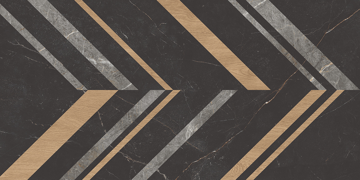 Керамический гранит Estima Improve black, IM03 60x120x10, неполированный ректификат
