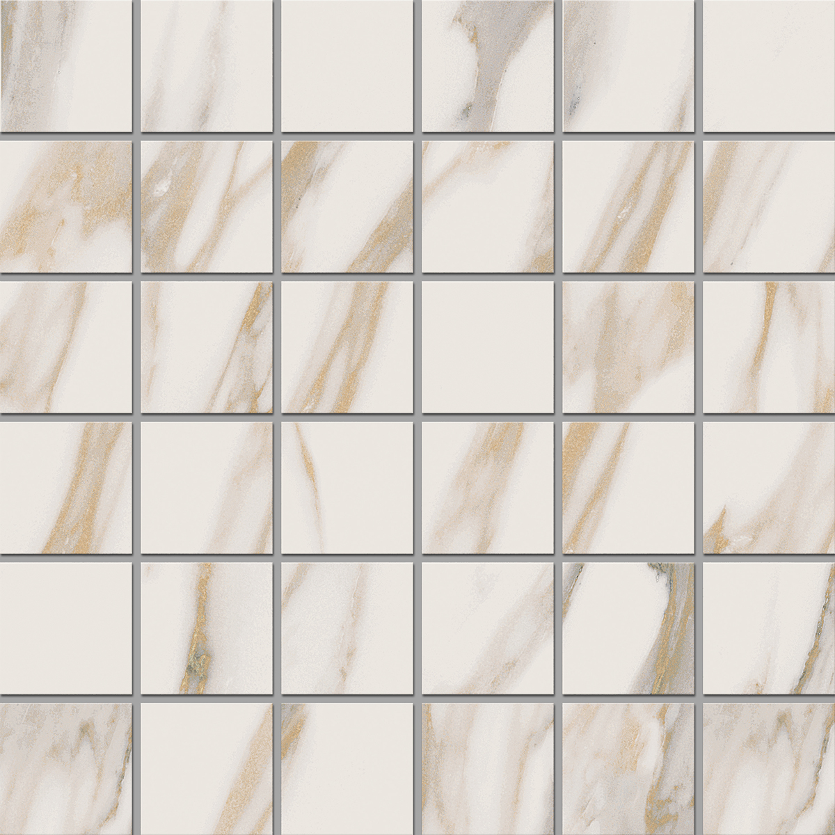 Мозаика Estima Miramare white, RM01 5х5 30x30, неполированная