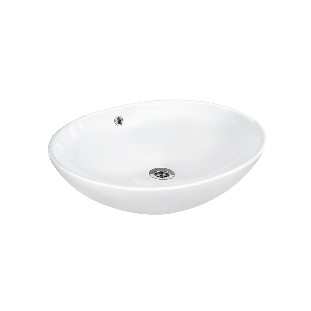 Накладная раковина Jaquar JDS-WHT-25901 — вид под углом