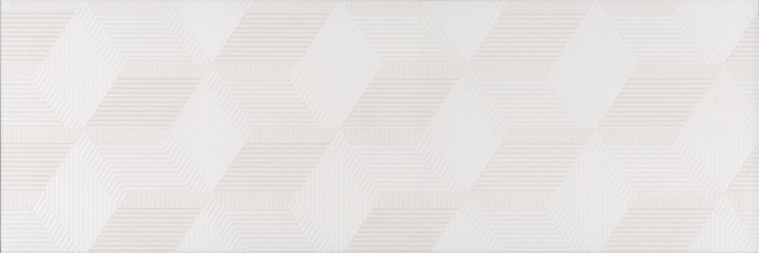 Морандо белый матовый обрезной 25x75