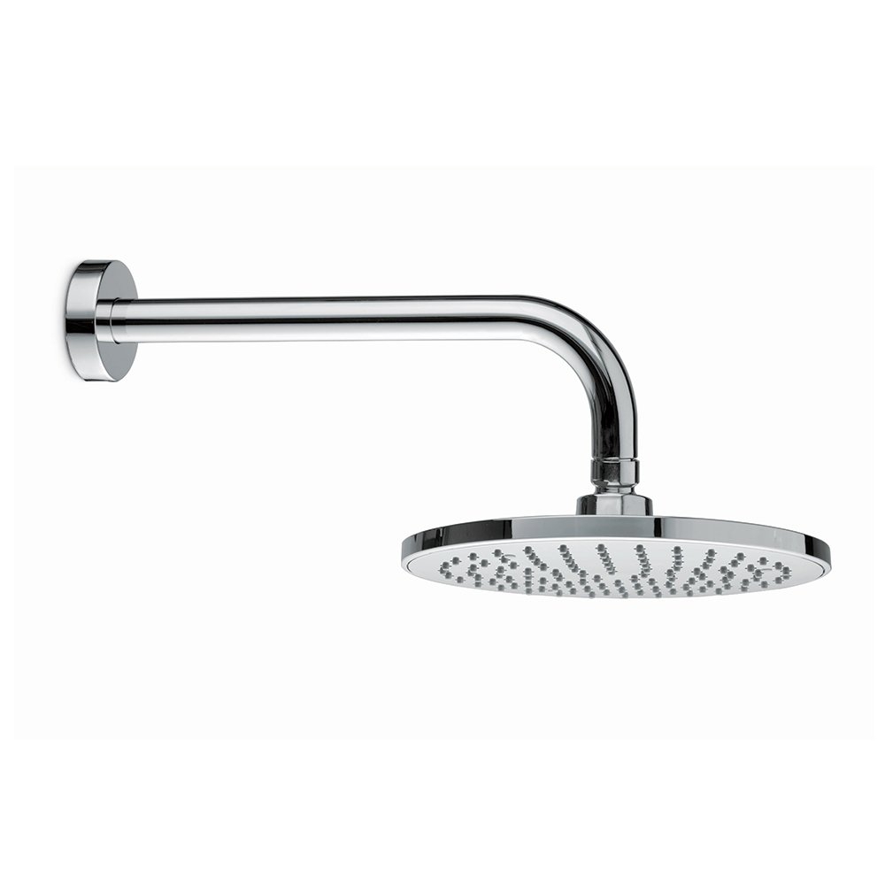 Верхний душ Kerama Marazzi Piano + душевая лейка Тропический дождь с кронштейном, хром глянец