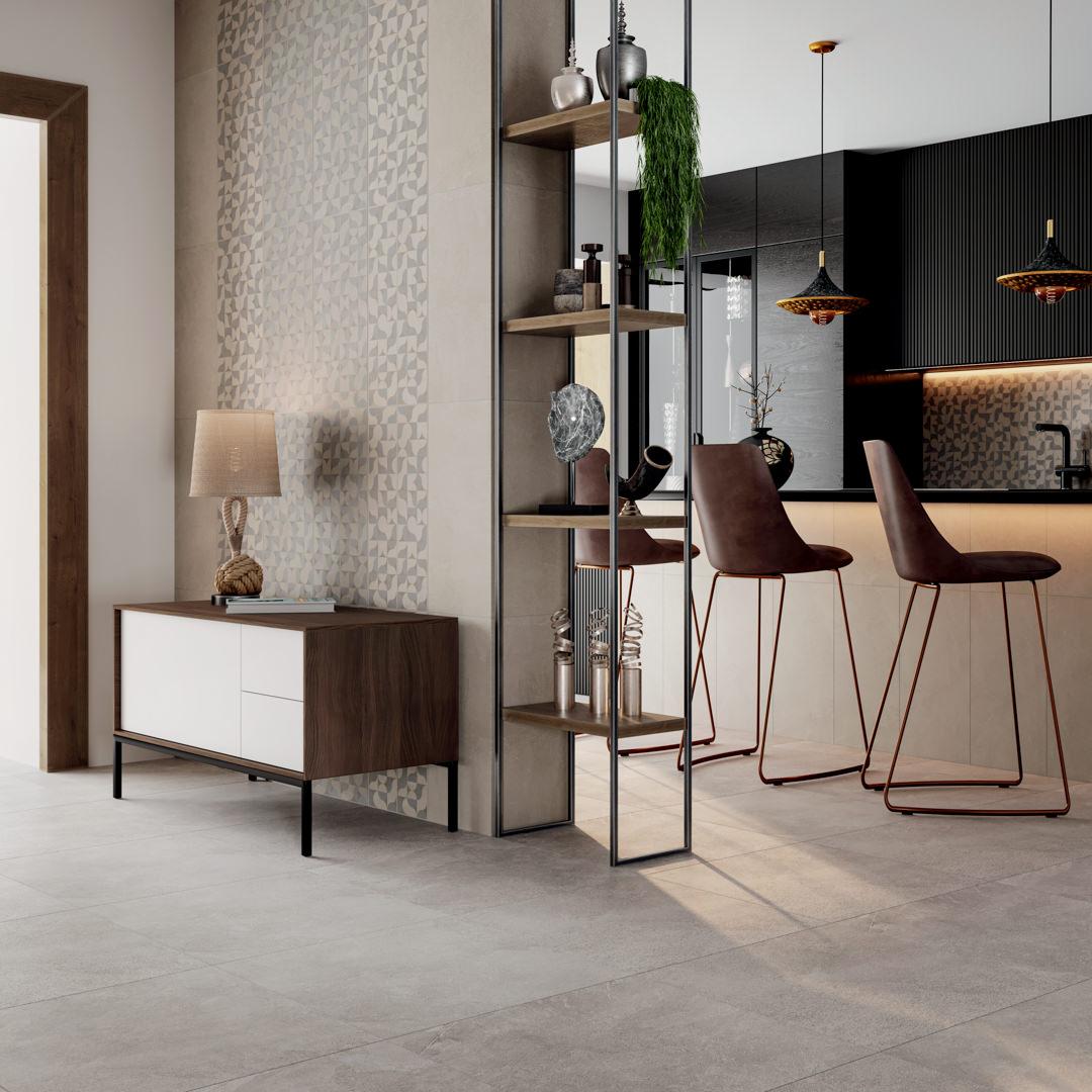 Тумба KERAMA MARAZZI ATOLLO напольная/подвесная с ящиками 110, белая матовая