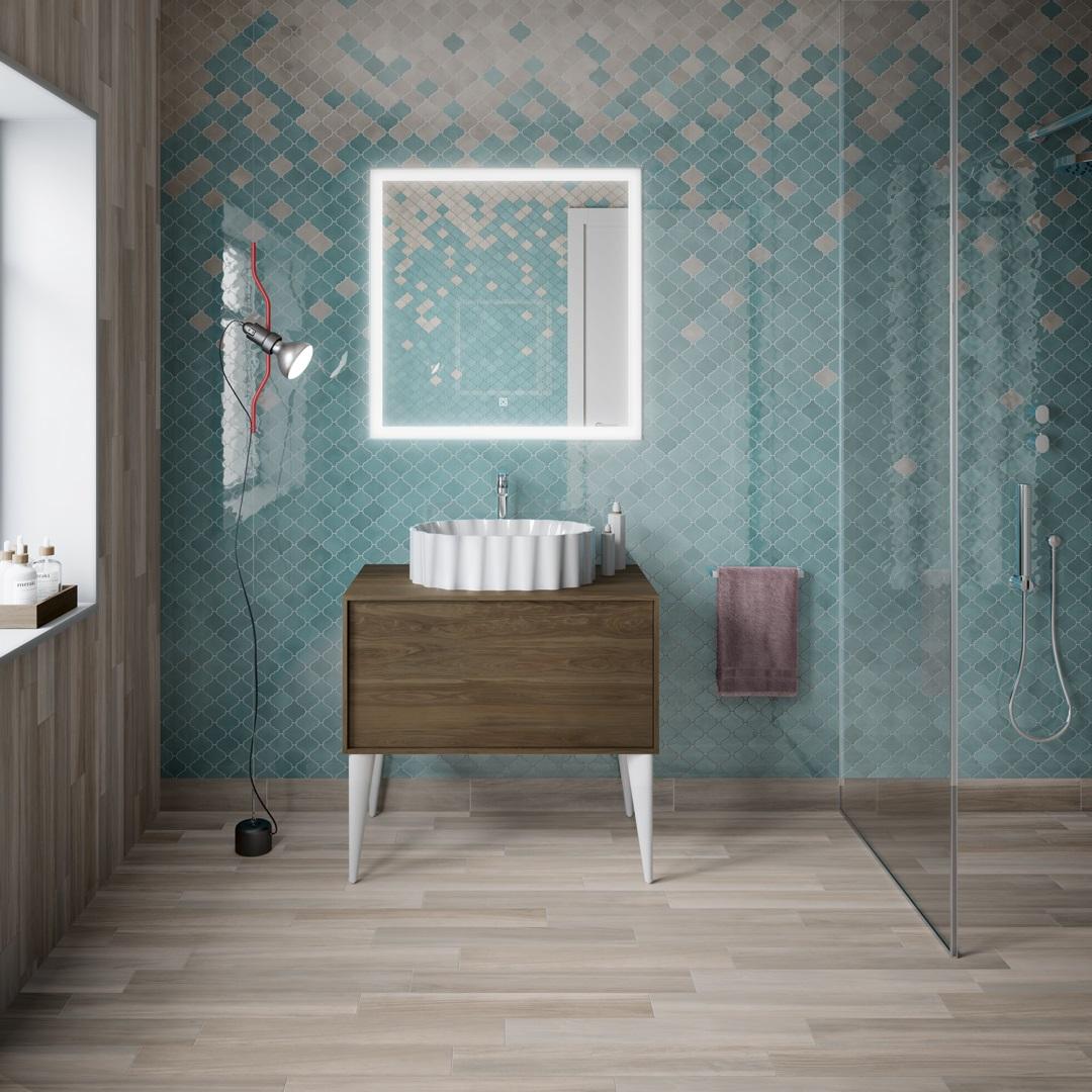 Раковина ARTBASIN Conchiglia накладная 50, белая глянцевая